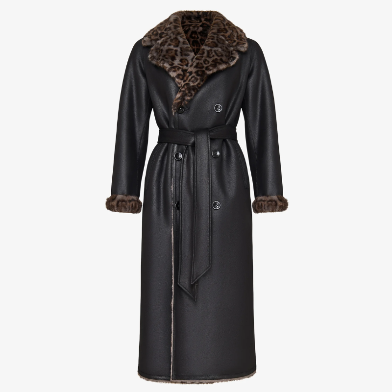 Cappotto lungo reversibile