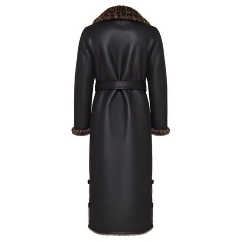 Cappotto lungo reversibile